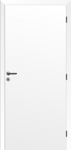 Dveře fólie SMART plné bílá 90 P oblá hrana boční